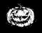 Halloween Pumpkin head monster.Vector illustration