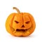 Halloween Pumpkin isolated on a white background