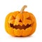 Halloween Pumpkin isolated on a white background