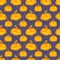 Halloween pumpkin seamless vector pattern