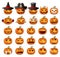 Halloween Pumpkin Set