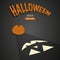 Halloween Pumpkin Shadow Concept