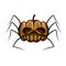 Halloween Pumpkin: Spider