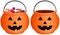 Halloween Pumpkin Trick-or-Treat Candy Bucket