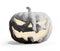 Halloween pumpkin white 3d-illustration