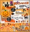 Halloween scrapbook elements