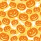 Halloween seamless background