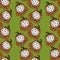 Halloween seamless monster pumpkins with eyes pattern for wrapping paper and fabrics and accessories and kids