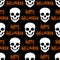 Halloween seamless pattern