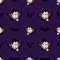 Halloween Seamless Pattern Count Dracula