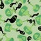 Halloween seamless witch poison bottle pattern for wrapping paper and fabrics and linens and kids clothes print
