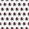 Halloween spider pattern. Seamless spiders background. Halloween pattern.