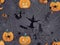 Halloween spider webs spiders and witches generated by AI