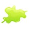 Halloween splash icon cartoon vector. Slime drip