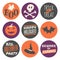 Halloween Stickers Set