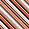 Halloween Stripes Seamless Pattern - Black, orange, and white diagonal stripes design