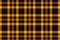 Halloween tartan paid. scottish pattern in orange, black, yellow cage