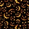 Halloween terror background pattern