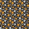 Halloween themed spooky Pumpkins pattern