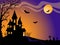 Halloween vector background