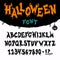 Halloween Vector Font