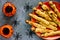 Halloween witch finger cookies for kids, funny recipe for Hallow