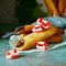 Halloween witch`s fingers cookies, funny recipe for Halloween party. Homemade cookies in form of terrible fingers