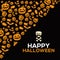 Hallowen Background. Halloween pattern.