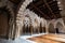 Halls in Islamic palace of Aljaferia, Spain