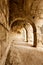 Halls of Roman theatre at Aspendos