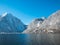 Hallstatt austria landscape apls moutain winter season snow