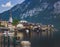 Hallstatt lakeside village in Austria