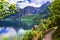 Hallstatt - picturesue lake and village in Austrian Alps
