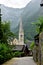 Hallstatt in rainy day