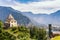 Hallstatt Village view, by the Hallein Salt Mine, near Salzburg, Austria