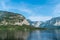 Hallstatter lake in Austrian Alps