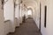 Hallway with arcs photo. Palanok castle. Mukachevo.