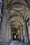 Hallway interior architecture of Palacio da Bolsa Building from Porto in Portugal