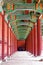 Hallway in the korean ancient palace