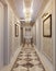 Hallway in luxury style