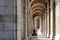 Hallway in Palace of Madrid, Spain