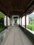 Hallway in Traditional Chinese Garden