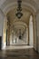 The hallway under Rua Augusta triumphal Arch