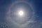 Halo around of the sun