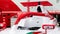 Halo safety equipment motorsport car on racing single seater formula close up