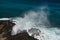 Halona Blow Hole Beach on Oahu, Hawaii