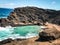 Halona Blow Hole in Hawaii