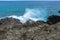 Halona Blowhole on Oahu, Hawaii