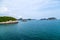 Halong bay islands. Rock islands South China Sea Vietnam. Site Asia