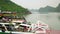 HALONG BAY,VIETNAM - MAY 2014: ferry transportation